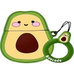 Microsonic Airpods Pro 3 Kılıf Cartoon Figürlü Silikon Crtn-Fgr-Avcd - Yeşil - Sarı
