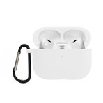 Microsonic AirPods Pro 3 Liquid Silicone Lansman Beyaz [AirPods Pro 3 ile Uyumlu Kılıf - Beyaz]