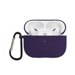 Microsonic AirPods Pro 3 Liquid Silicone Lansman Derin Mor [AirPods Pro 3 ile Uyumlu Kılıf - Derin Mor]