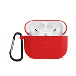 Microsonic AirPods Pro 3 Liquid Silicone Lansman Kırmızı [AirPods Pro 3 ile Uyumlu Kılıf - Kırmızı]