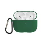 Microsonic AirPods Pro 3 Liquid Silicone Lansman Yeşil [AirPods Pro 3 ile Uyumlu Kılıf - Yeşil]
