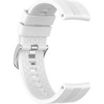 Microsonic Amazfit Bip 3 Silicone Rapid Bands Beyaz Kordon