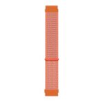 Microsonic Amazfit GTS 2 42 mm Woven Sport Loop Turuncu Hasırlı Kordon