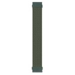Microsonic Amazfit GTS 2E 42 mm Medium 155 mm Braided Solo Loop Band Koyu Yeşil Kordon