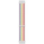 Microsonic Amazfit GTS 2E Uyumlu 42 mm Hasırlı Woven Sport Loop Pride Edition Kordon