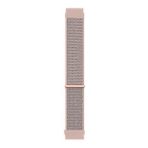 Microsonic Amazfit GTS 2E Uyumlu 42 mm Hasırlı Woven Sport Loop Rose Gold Kordon