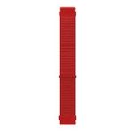Microsonic Amazfit GTS 3 Woven Sport Loop Kırmızı Hasırlı Kordon