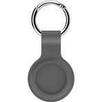 Microsonic Apple Air Tag Liquid Silicone Protective Case Gri Kılıf
