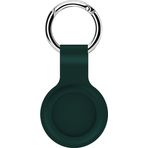 Microsonic Apple Air Tag Liquid Silicone Protective Case Koyu Yeşil Kılıf