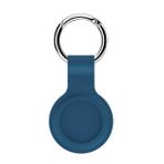 Microsonic Apple Air Tag Liquid Silicone Protective Case Lacivert Kılıf