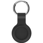 Microsonic Apple Air Tag Liquid Silicone Protective Case Siyah Kılıf