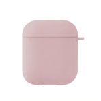 Microsonic Apple AirPods 1. Nesil / 2. Nesil için Kılıf Liquid Silicone Lansman Kum Pembesi [AirPods 1/2 ile Uyumlu Kılıf - Kum Pembesi]