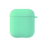 Microsonic Apple AirPods 1. Nesil / 2. Nesil için Kılıf Liquid Silicone Lansman Mint Yeşili [AirPods 1/2 ile Uyumlu Kılıf - Mint]