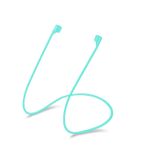 Microsonic Apple AirPods 1. Nesil / 2. Nesil için kulaklık Askısı Neck Rope Silicone Turkuaz [AirPods 1/2 ile Uyumlu Kılıf - Turkuaz]