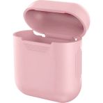 Microsonic Apple AirPods 1. Nesil/2. Nesil Mat Silikon Kılıf Açık Pembe - AirPods 1 / 2