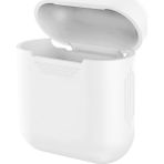 Microsonic Apple AirPods 1. Nesil/2. Nesil Mat Silikon Kılıf Beyaz - AirPods 1 / 2