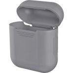 Microsonic Apple AirPods 1. Nesil/2. Nesil Mat Silikon Kılıf Gri - AirPods 1 / 2