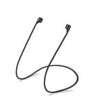 Microsonic Apple AirPods 3 için Manyetik Mıknatıslı Kulaklık İpi Siyah [AirPods 3 ile Uyumlu Kılıf - Siyah]