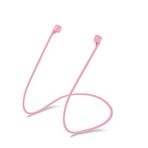 Microsonic Apple AirPods Pro için kulaklık Askısı Neck Rope Silicone Pembe [AirPods Pro ile Uyumlu Kılıf - Pembe]