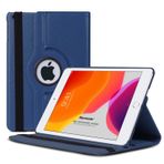 Microsonic Apple iPad 10.2 9. Nesil A2602-A2604-A2603-A2605 360 Rotating Stand Deri Lacivert Kılıf