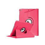 Microsonic Apple Ipad 9.7 2018 Pembe 360 Dönerli Stand Deri Kılıf