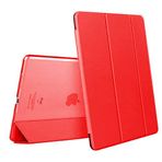 Microsonic Apple iPad Air 3 10.5'' 2019 (A2152-A2123-A2153-A2154) Smart Case ve arka için Kılıf Kırmızı [iPad Air 3 10.5 ile Uyumlu Kılıf - Kırmızı]