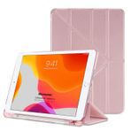 Microsonic Apple iPad Air 3 10.5'' 2019 için Kılıf (A2152-A2123-A2153-A2154) Origami Pencil Rose Gold [iPad Air 3 10.5 ile Uyumlu Kılıf - Rose Gold]