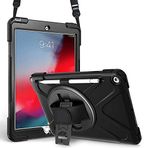 Microsonic Apple iPad Air 3 10.5 için Kılıf (A2152-A2123-A2153-A2154) Heavy Defender Siyah [iPad Air 3 10.5 ile Uyumlu Kılıf - Siyah]