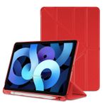 Microsonic Apple İpad Air 5.nesil 2022 Kılıf (a2588-a2589-a2591) Origami Pencil Kırmızı