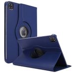Microsonic Apple iPad Pro 11'' 2021 3. Nesil için Kılıf (A2377-A2459-A2301-A2460) 360 Rotating Stand Deri Lacivert [iPad Pro 11 2021 ile Uyumlu Kılıf - Lacivert]