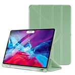 Microsonic Apple iPad Pro 11'' 2021 3. Nesil için Kılıf (A2377-A2459-A2301-A2460) Origami Pencil Açık Yeşil [iPad Pro 11 2021 ile Uyumlu Kılıf - Açık Yeşil]