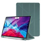 Microsonic Apple iPad Pro 11'' 2021 3. Nesil için Kılıf (A2377-A2459-A2301-A2460) Origami Pencil Koyu Yeşil [iPad Pro 11 2021 ile Uyumlu Kılıf - Koyu Yeşil]