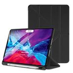 Microsonic Apple iPad Pro 11'' 2021 3. Nesil için Kılıf (A2377-A2459-A2301-A2460) Origami Pencil Siyah [iPad Pro 11 2021 ile Uyumlu Kılıf - Siyah]