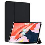 Microsonic Apple iPad Pro 11'' 2021 3. Nesil için Kılıf (A2377-A2459-A2301-A2460) Smart Case ve Arka Kapak Siyah [iPad Pro 11 2021 ile Uyumlu Kılıf - Siyah]