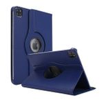 Microsonic Apple iPad Pro 12.9'' 2021 5. Nesil Kılıf (A2378-A2461-A2379-A2462) 360 Rotating Stand Deri Lacivert