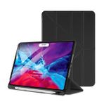 Microsonic Apple iPad Pro 12.9'' 2021 5. Nesil Kılıf (A2378-A2461-A2379-A2462) Origami Pencil Siyah
