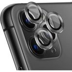 Microsonic Apple iPhone 11 Pro Füme Tekli Kamera Lens Koruma Camı
