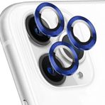 Microsonic Apple iPhone 11 Pro Max Tekli Lacivert Kamera Lens Koruma Camı