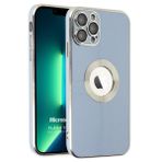Microsonic Apple iPhone 12 Pro Flash Stamp Mavi Cep Telefonu Kılıfı