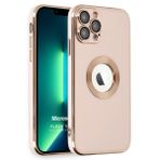 Microsonic Apple iPhone 12 Pro Flash Stamp Rose Gold Cep Telefonu Kılıfı