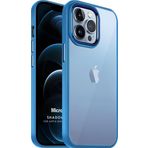 Microsonic Apple iPhone 12 Pro Max Shadow Planet Mavi Cep Telefonu Kılıfı