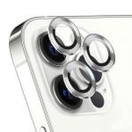 Microsonic Apple iPhone 12 Pro Max Tekli Gümüş Kamera Lens Koruma Camı