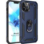 Microsonic Apple iPhone 12 Pro Military Ring Holder Lacivert Cep Telefonu Kılıfı
