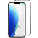 Microsonic Apple iPhone 13 Mini Tam Kaplayan Temperli Cam Ekran Koruyucu Siyah
