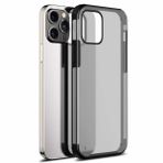Microsonic Apple iPhone 13 Pro Frosted Frame Siyah Cep Telefonu Kılıfı