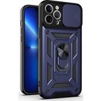 Microsonic Apple iPhone 13 Pro Max Impact Resistant Lacivert Cep Telefonu Kılıfı