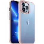 Microsonic Apple iPhone 13 Pro Max Shadow Planet Açık Pembe Cep Telefonu Kılıfı
