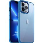 Microsonic Apple iPhone 13 Pro Max Shadow Planet Mavi Cep Telefonu Kılıfı