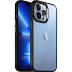 Microsonic Apple iPhone 13 Pro Shadow Planet Siyah Cep Telefonu Kılıfı