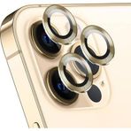 Microsonic Apple iPhone 13 Pro Tekli Gold Kamera Lens Koruma Camı